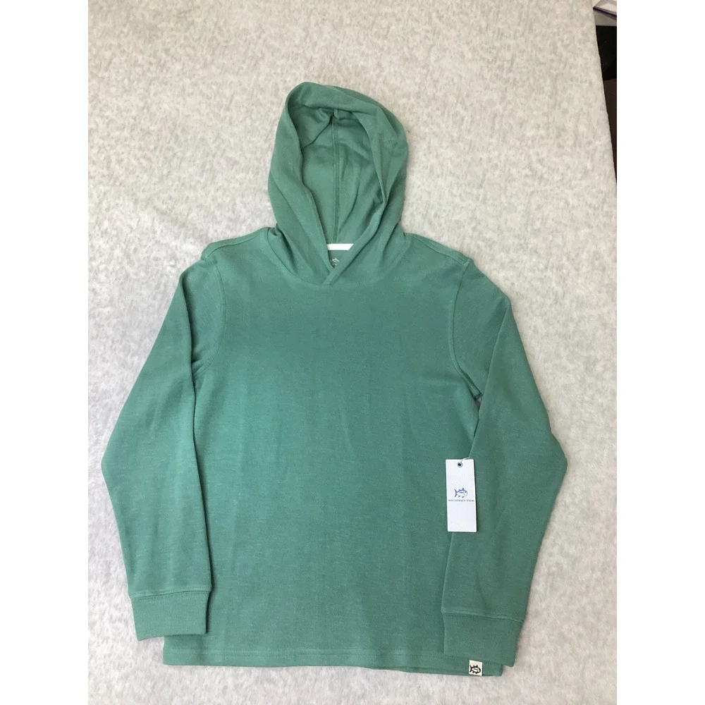 Southern Tide Kids XL Seafoam Green Bay View Hoodie Long Sleeve Pullover 12190
